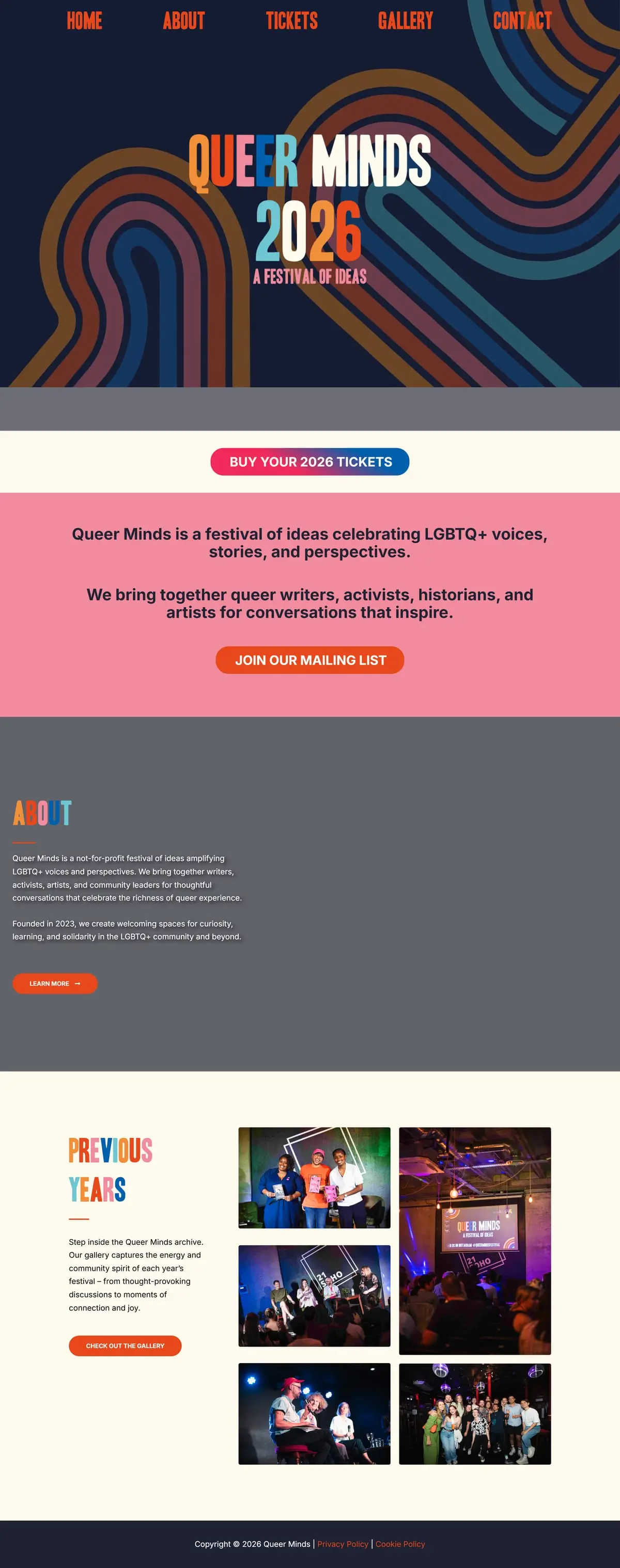 queerminds.co.uk, scrolled from the top